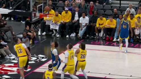 🏀季前赛-勇士20分逆转湖人 里夫斯28+7+7失误 凯斯勒首秀11+9